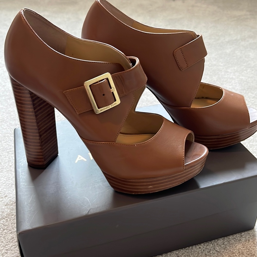 Michael Kors platform heels.